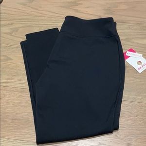 Marleylilly reversible black/brown leggings BNWT